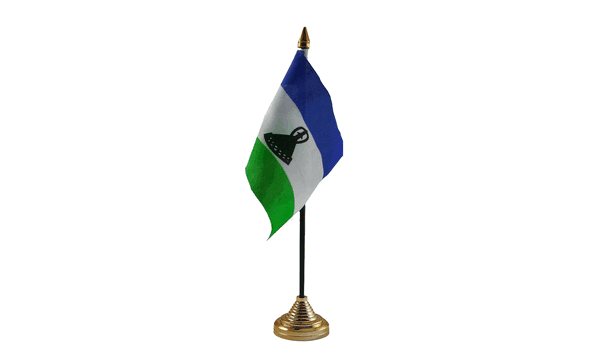 Lesotho New Table Flags
